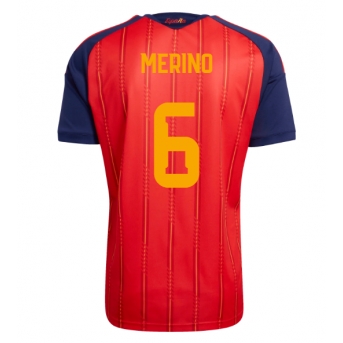 Billige Fotballdrakt Spania Mikel Merino #6 Replika Hjemmedrakt VM 2026 Kortermet